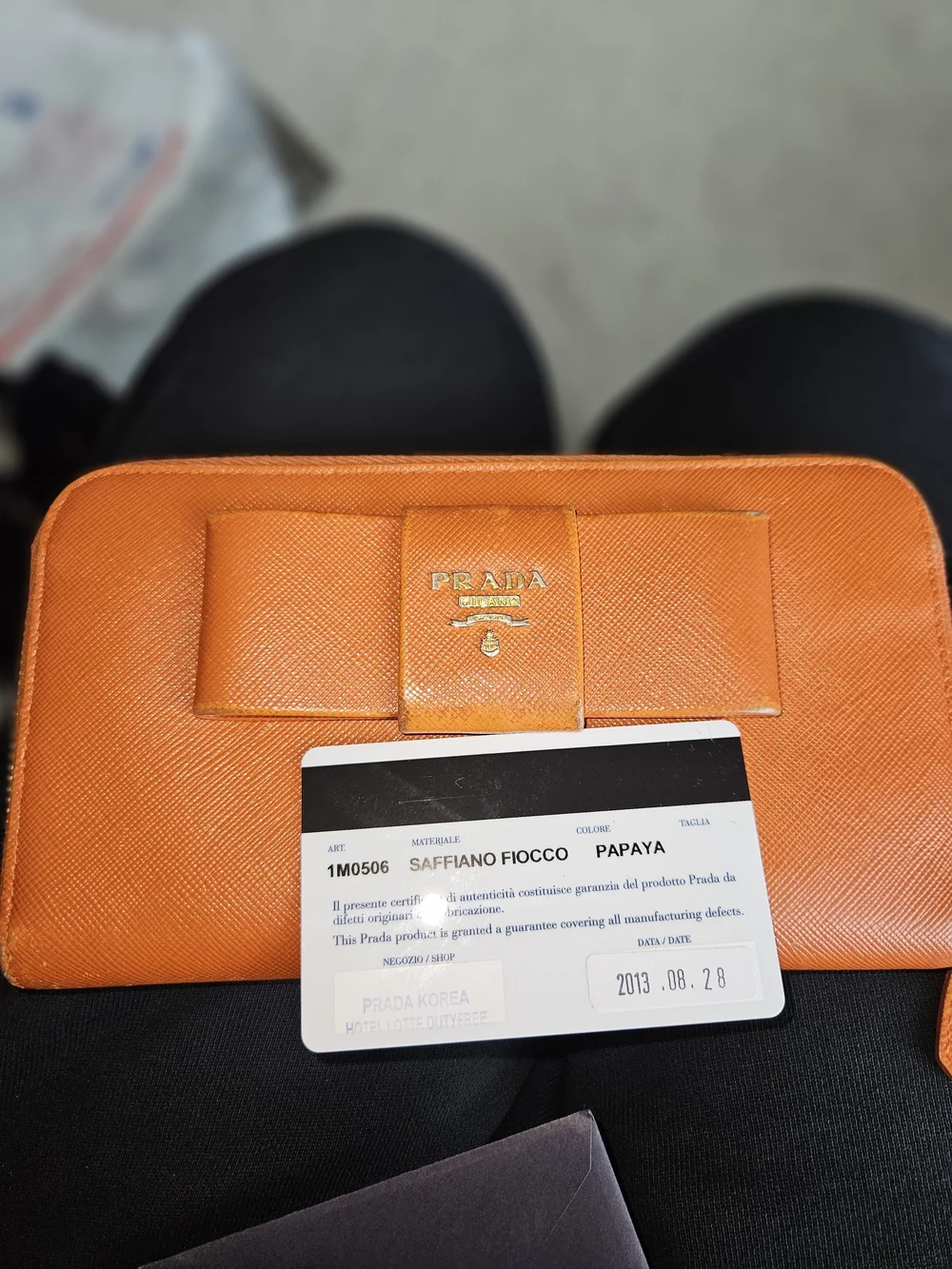 Prada elegant milano